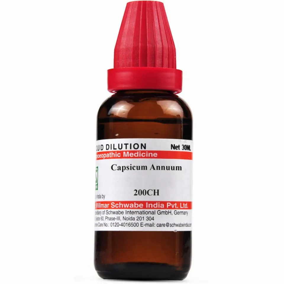Willmar Schwabe India Capsicum Annuum 200 CH (30ml)