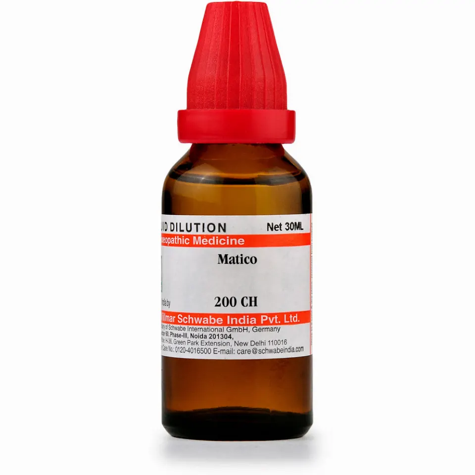 Willmar Schwabe India Matico 200 CH (30ml)