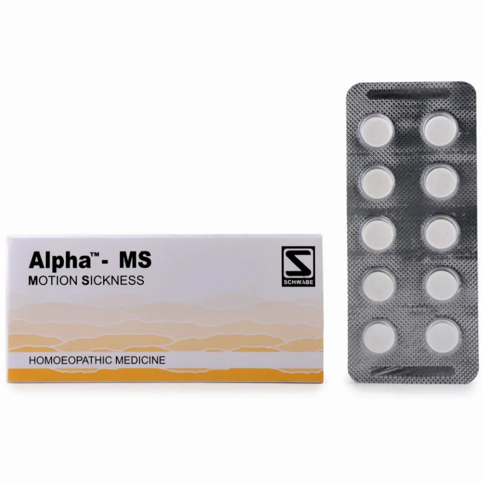 Willmar Schwabe India Alpha MS (Motion Sickness) (40tab)