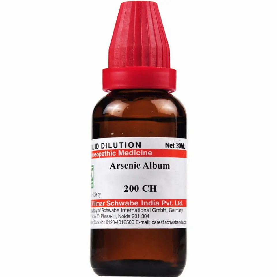 Willmar Schwabe India Arsenic Album 200 CH (30ml)