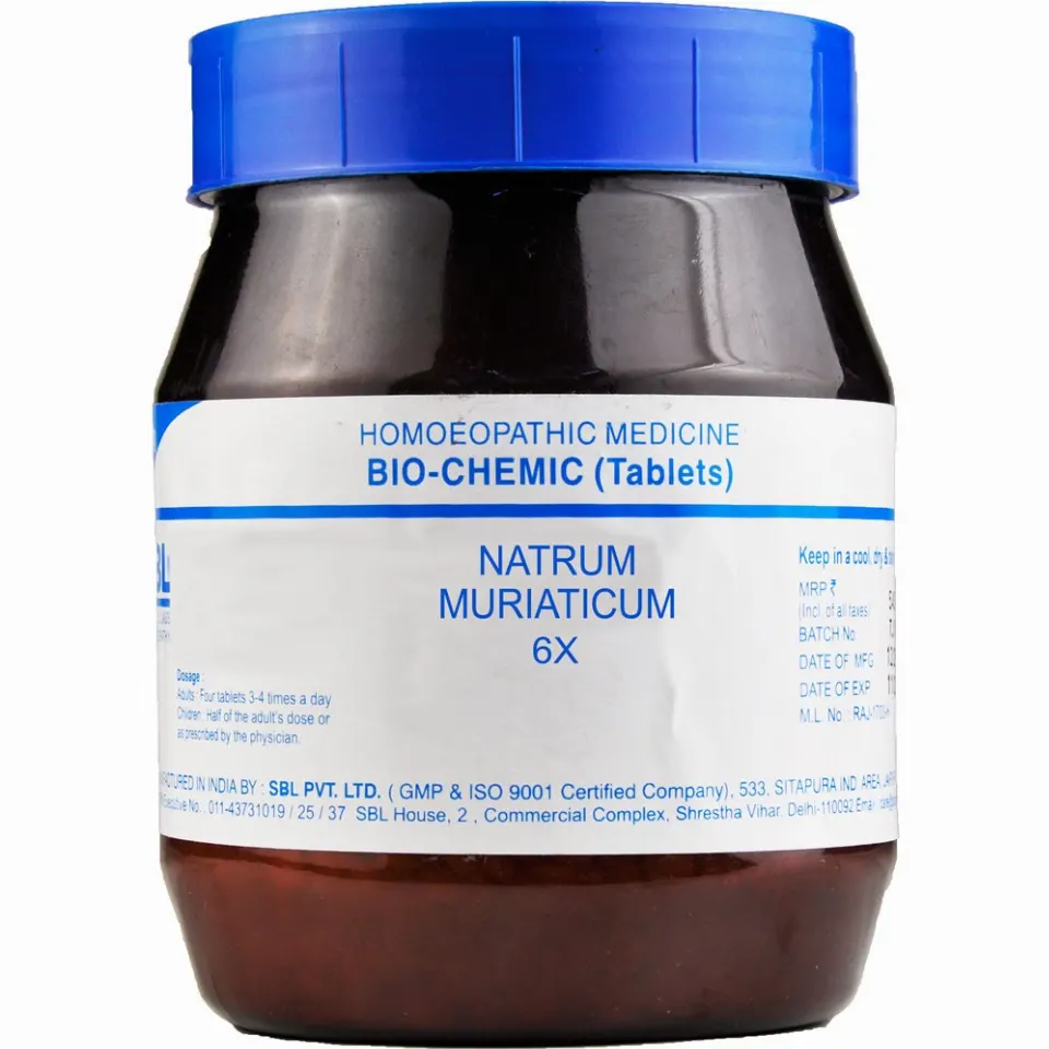 SBL Natrum Muriaticum 6X (450g)