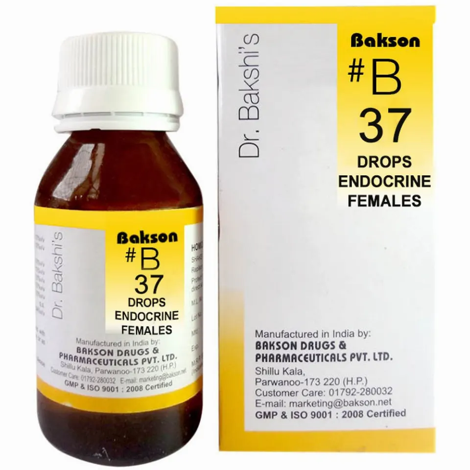 Bakson B37 Endocrine Drops (Female) (30ml)