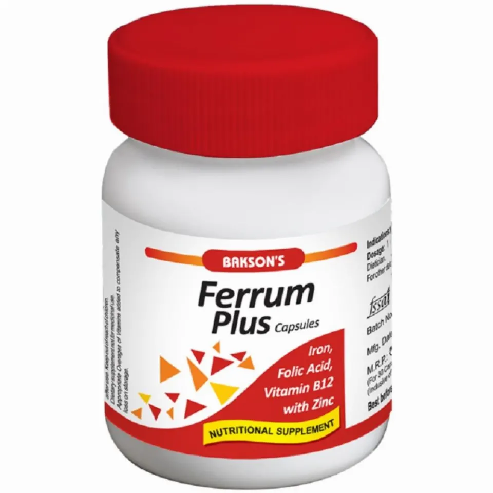Bakson Ferrum Plus Capsules (30caps)