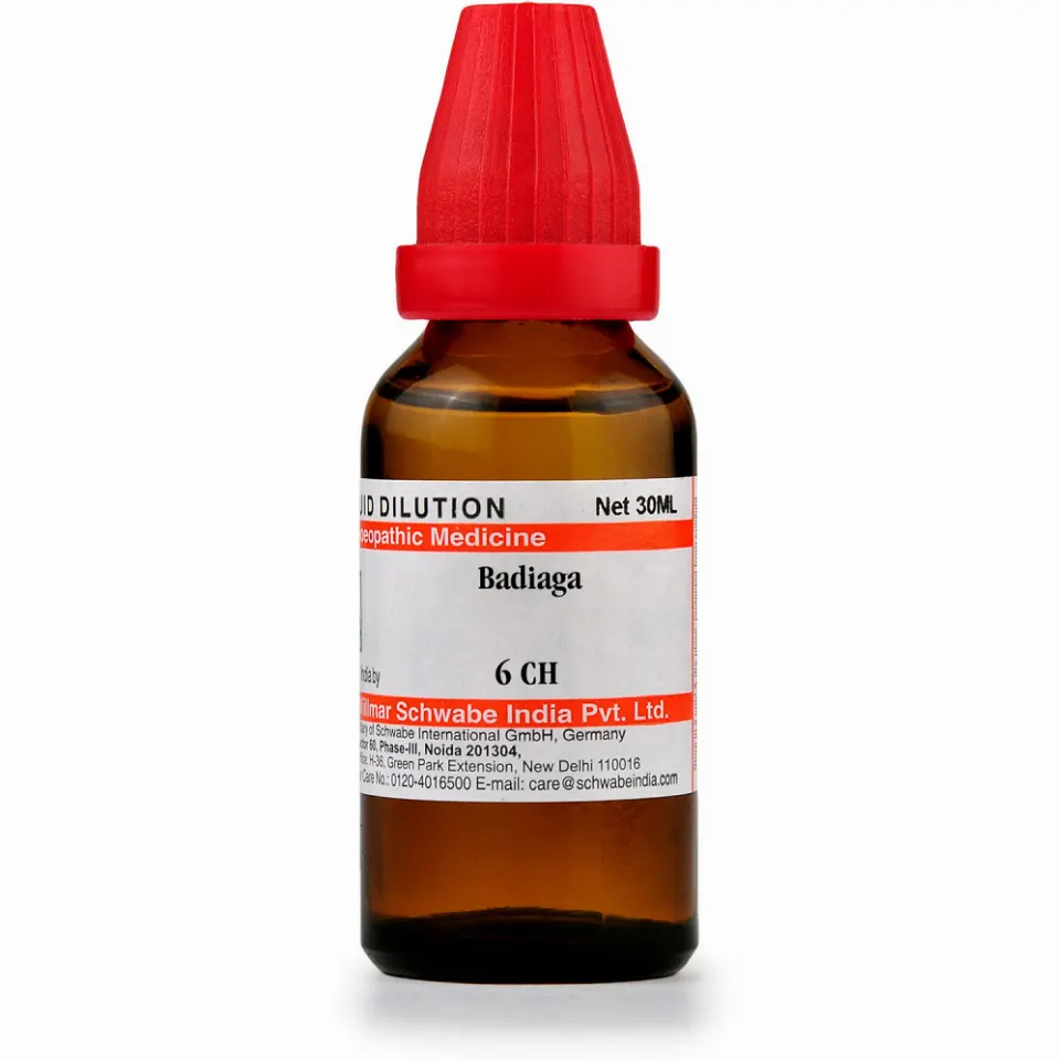Willmar Schwabe India Badiaga 6 CH (30ml)