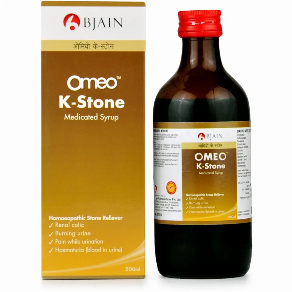 B Jain Omeo K-Stone Syrup (200ml)