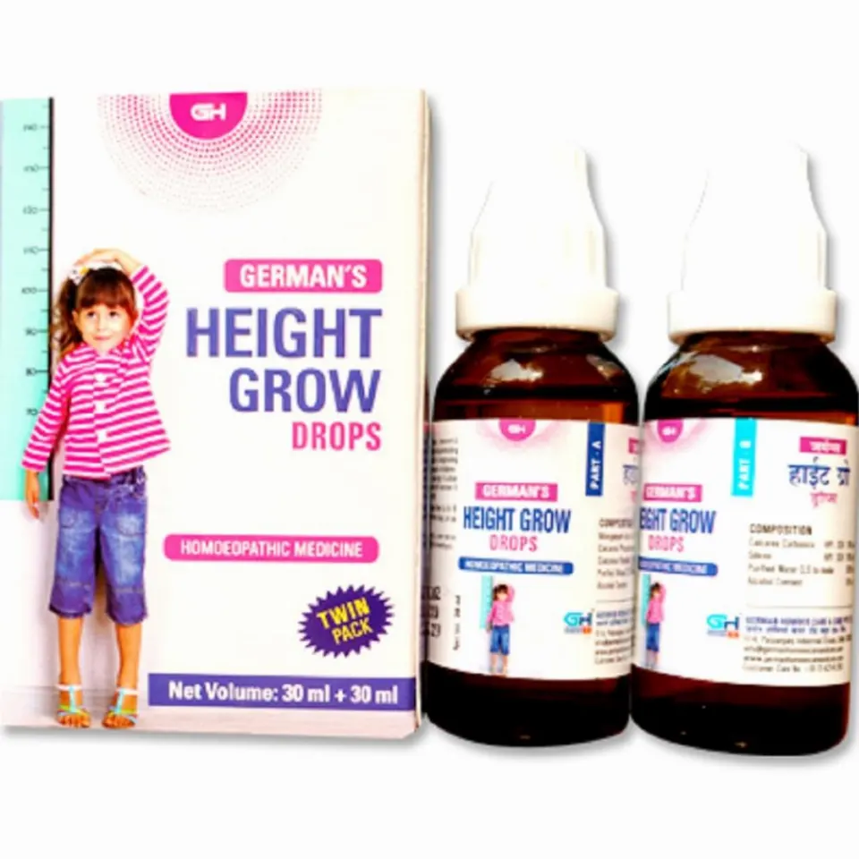 German Homeo Care & Cure Height Drops (Twin) (30ml)