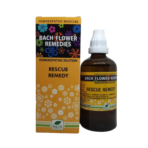 New Life Bach Flower Rescue Remedy (100ml)