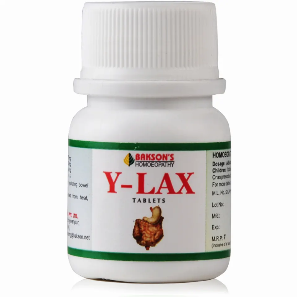 Bakson Y Lax Tablets (75tab)