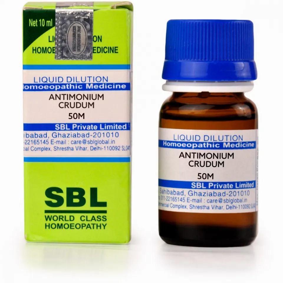 SBL Antimonium Crudum 50M CH (10ml)