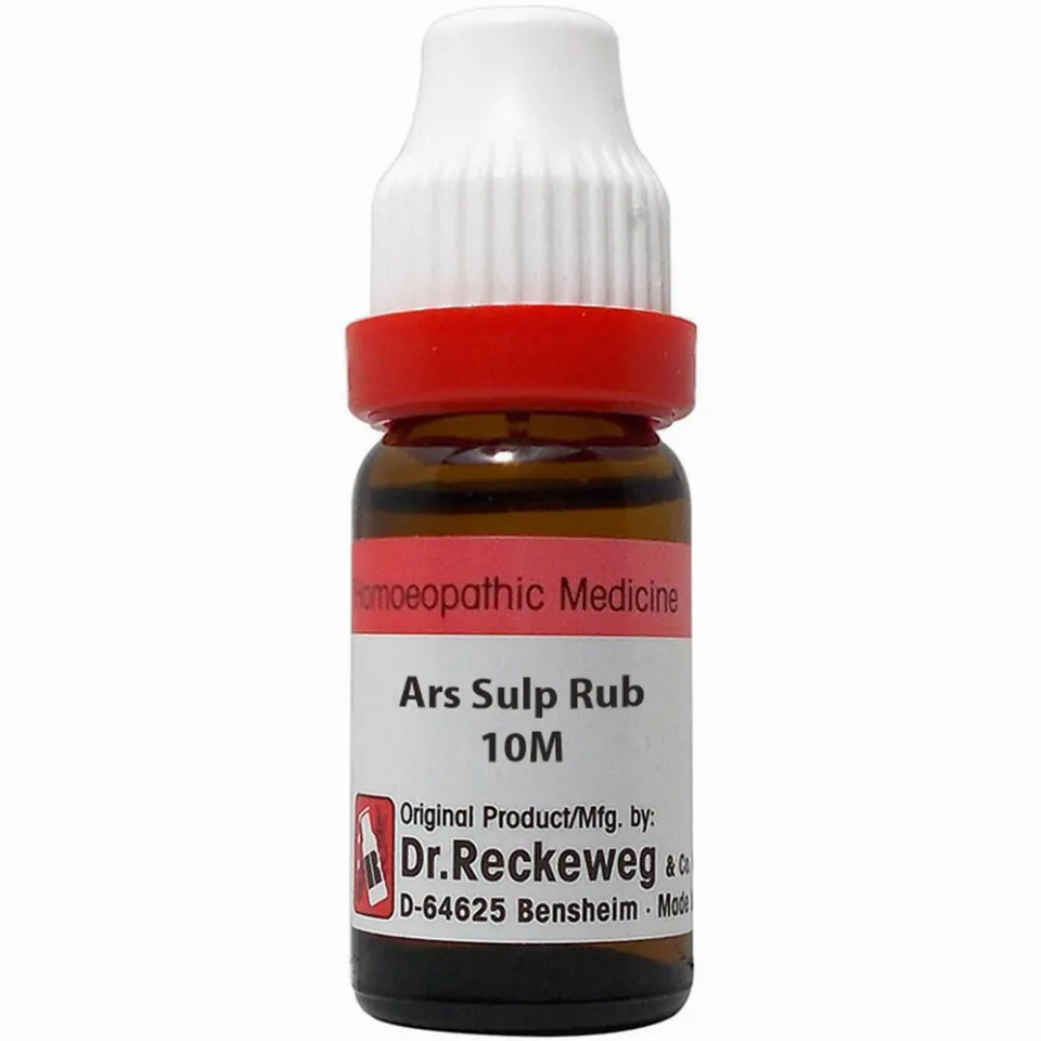 Dr. Reckeweg Arsenic Sulphuratum Rubrum 10M CH (11ml)