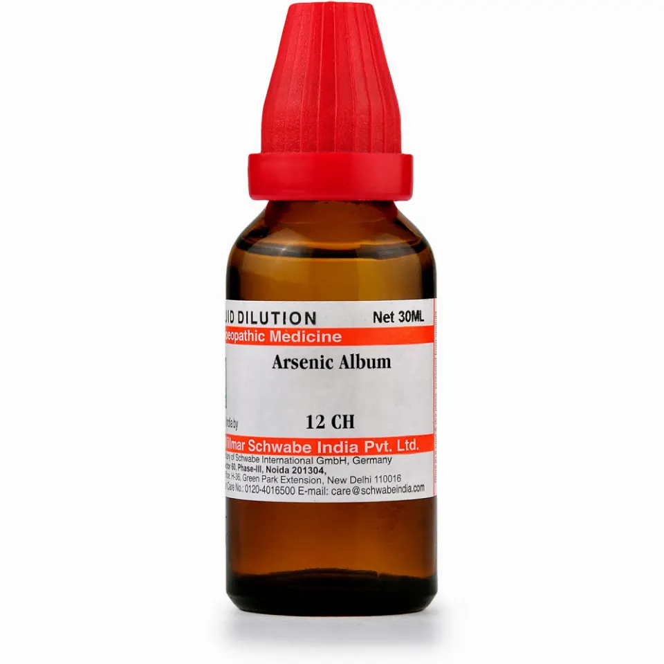 Willmar Schwabe India Arsenic Album 12 CH (30ml)