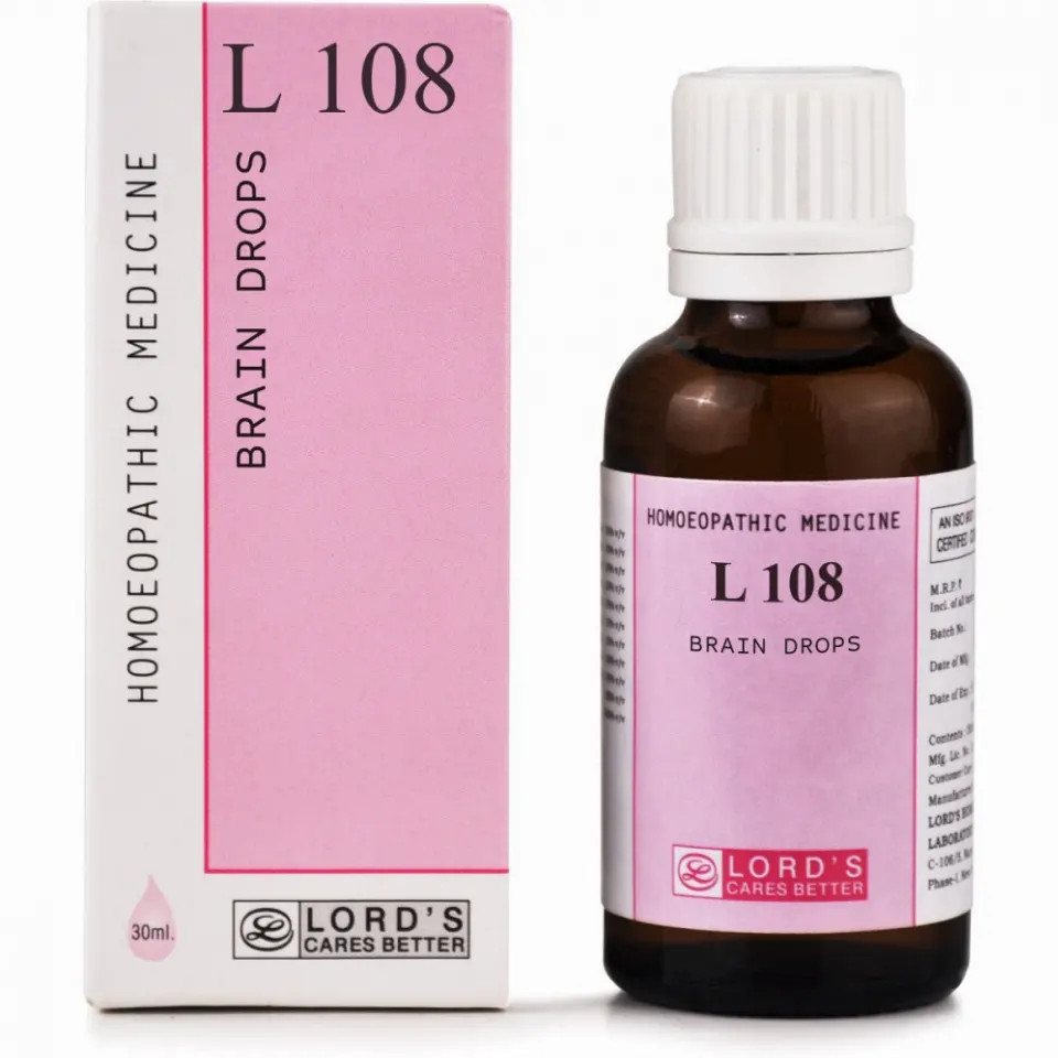Lords L 108 Brain Drops (30ml)