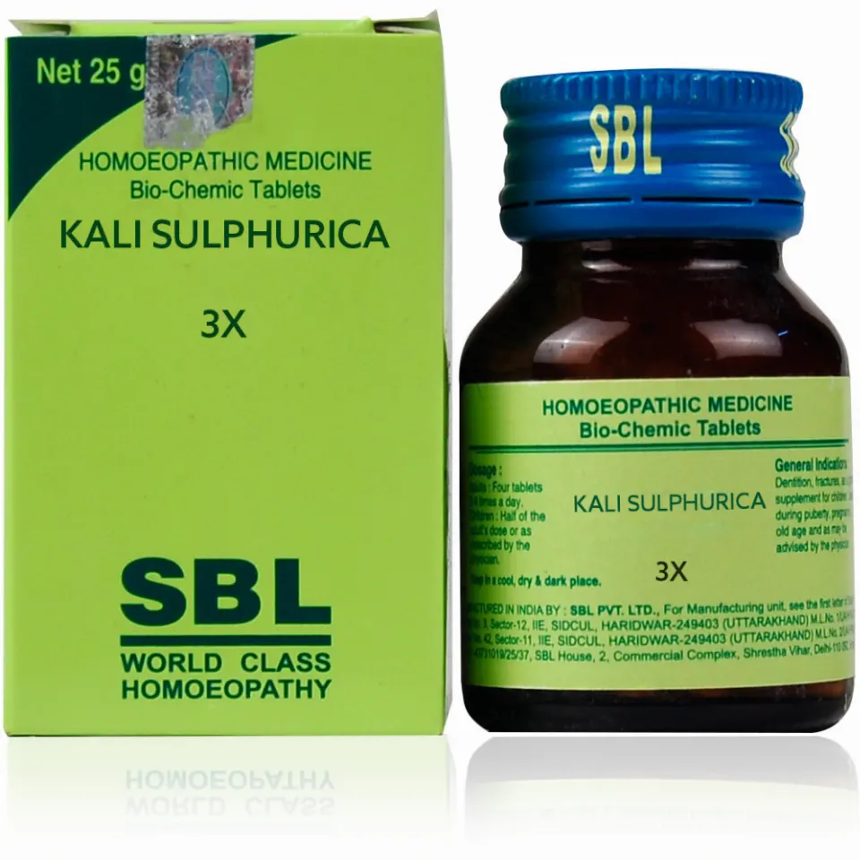 SBL Kali Sulphuricum 3X (25g)