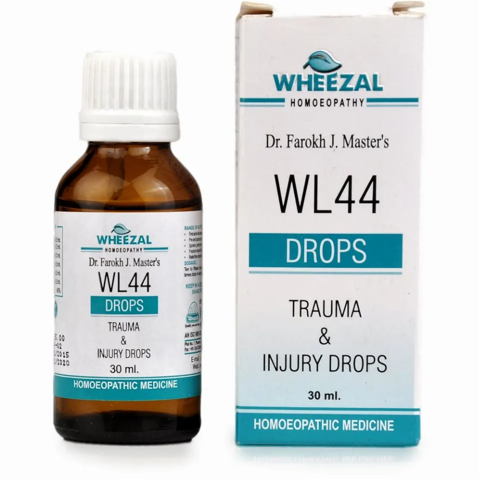 Wheezal WL-44 Trauma And Injury Drops (30ml)