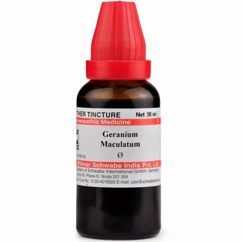 Willmar Schwabe India Geranium Maculatum 1X (Q) (30ml)