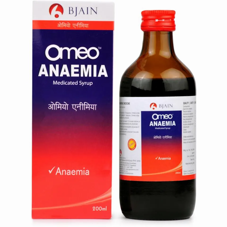 B Jain Omeo Anemia Syrup (200ml)