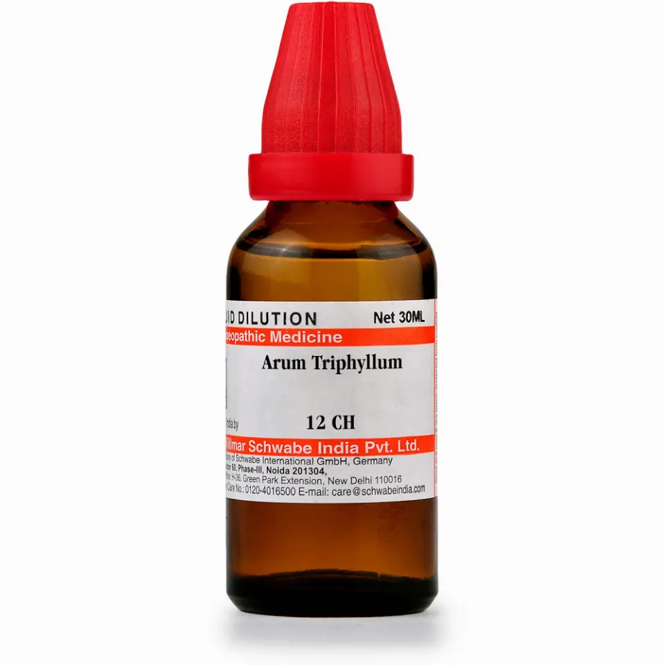 Willmar Schwabe India Arum Triphyllum 12 CH (30ml)