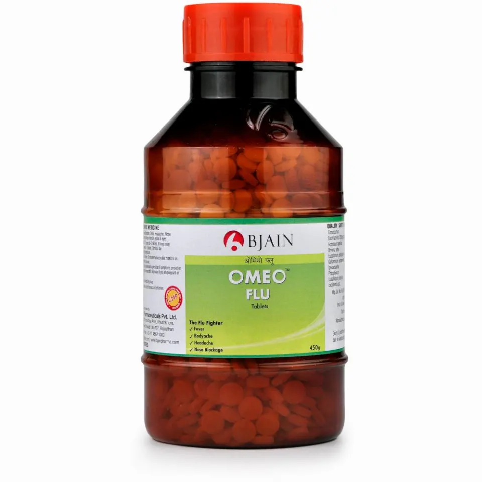 B Jain Omeo Flu Tablets (450g)