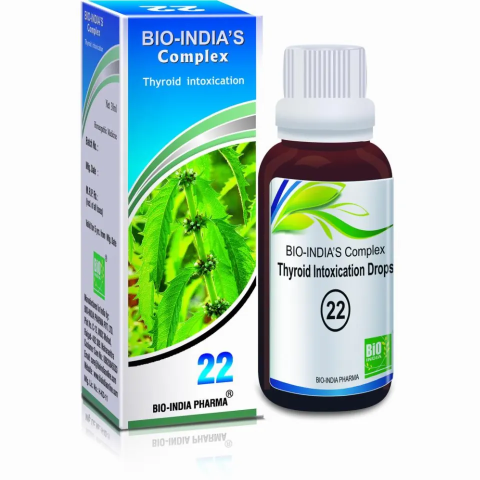 Bio India Thyroid Intoxication Drops (30ml)