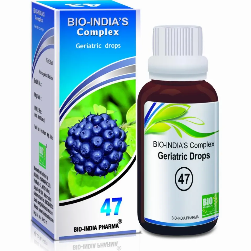 Bio India Geriatric Drops (30ml)