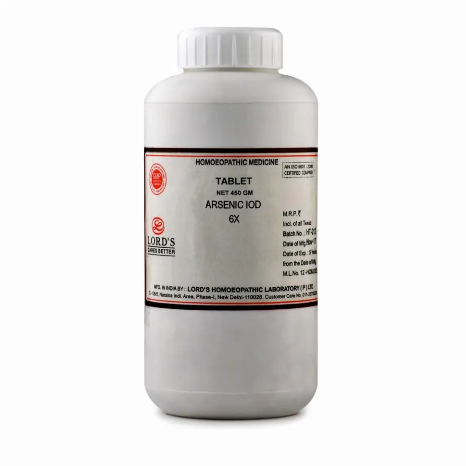Lords Arsenic Iod 6X (450g)