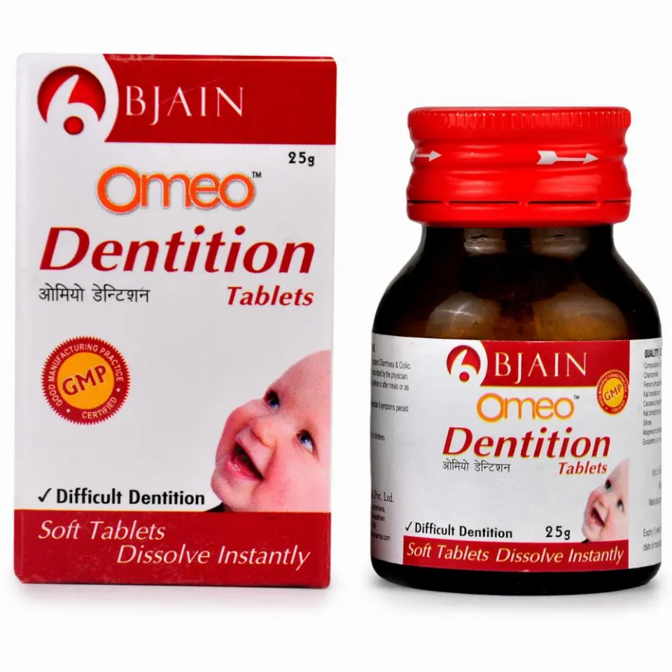 B Jain Omeo Dentition Tablets (25g)