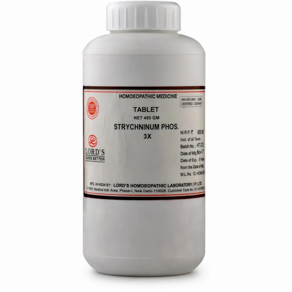 Lords Strychninum Phos 3X (450g)