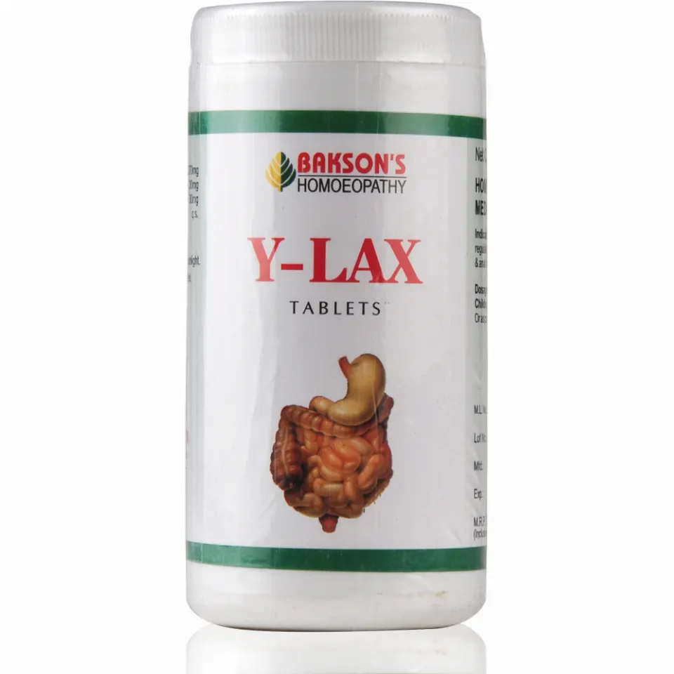 Bakson Y Lax Tablets (350tab)