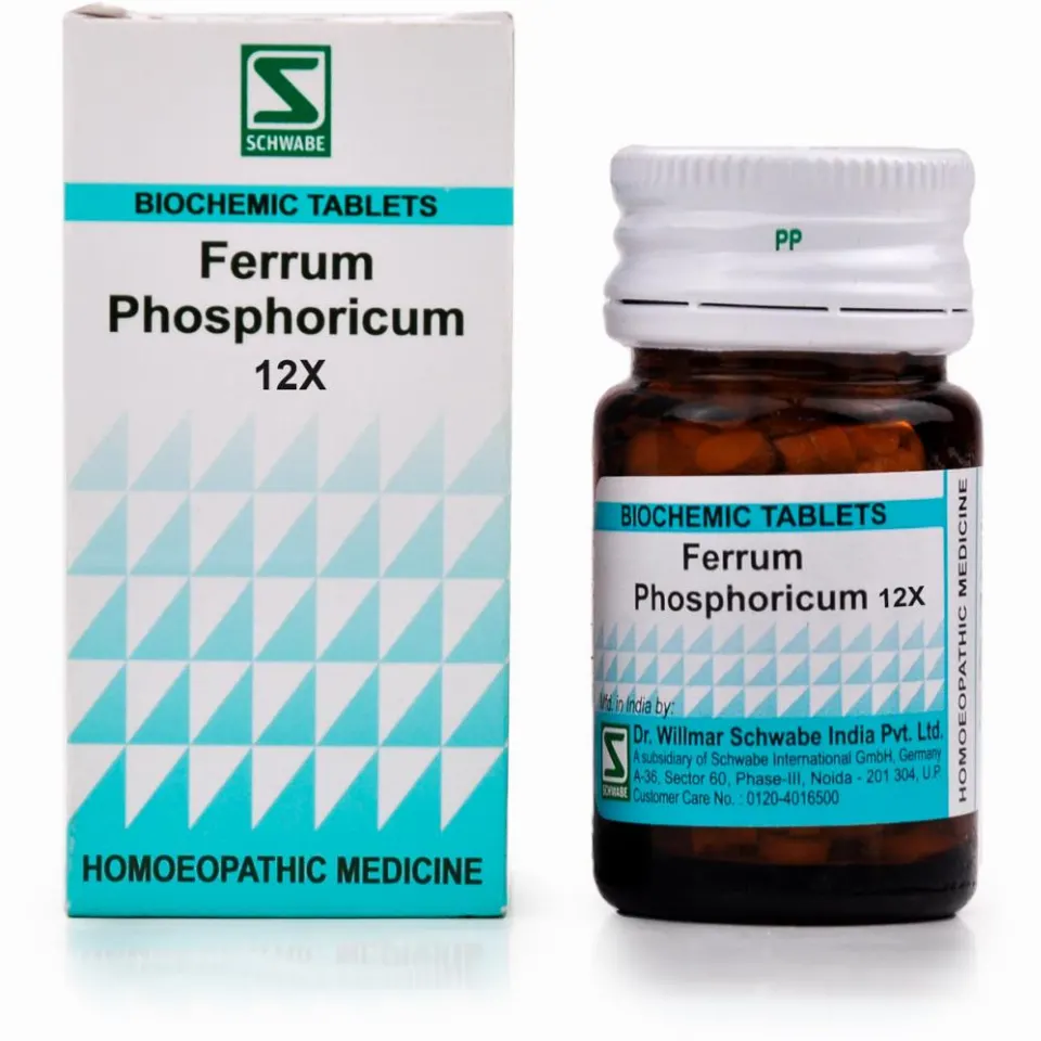 Willmar Schwabe India Ferrum Phosphoricum 12X (20g)
