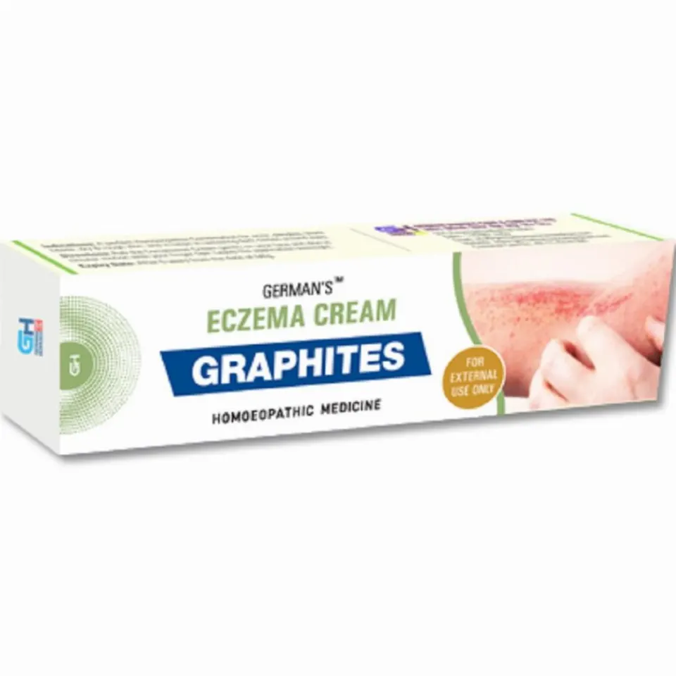 German Homeo Care & Cure Graphites Eczema Cream (25g)