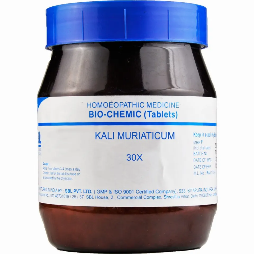SBL Kali Muriaticum 30X (450g)