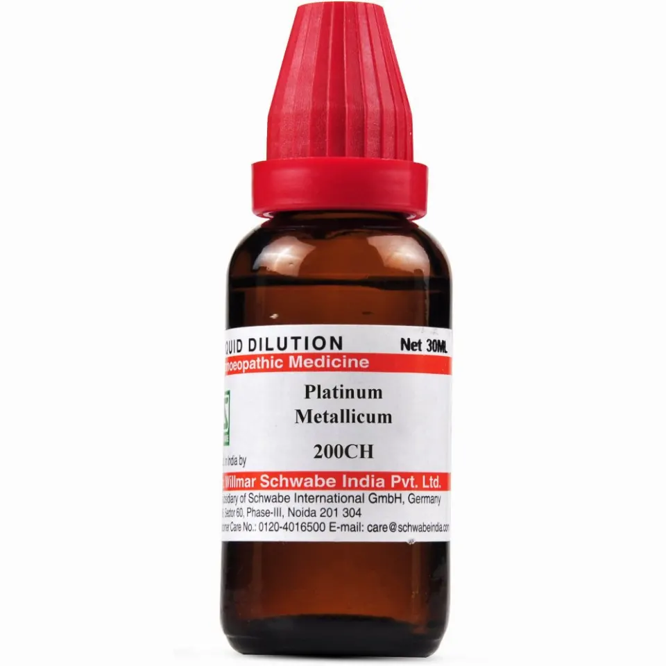 Willmar Schwabe India Platinum Metallicum 200 CH (30ml)