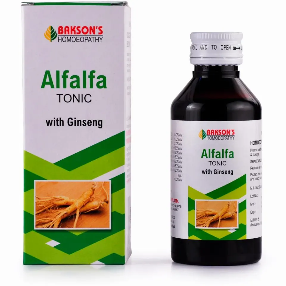 Bakson Alfalfa Tonic (With Ginseng) (115ml)