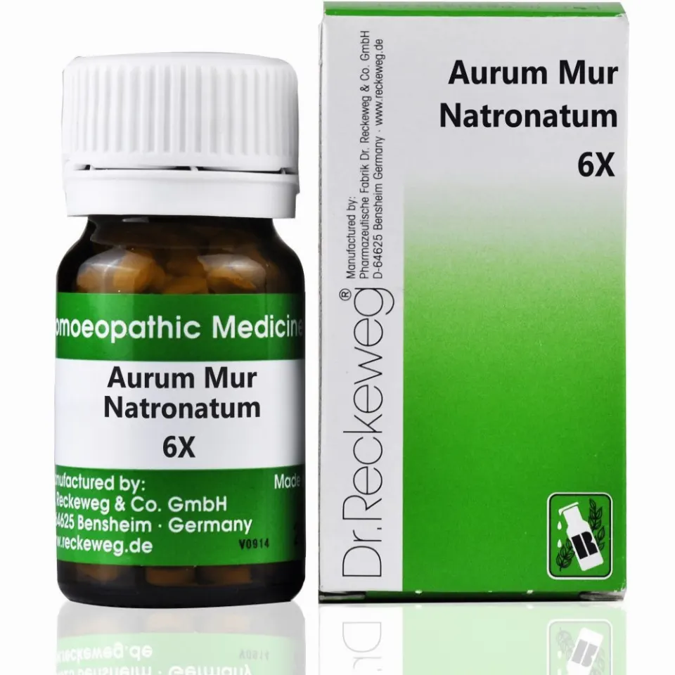 Dr. Reckeweg Aurum Muriaticum Natronatum 6X (20g)