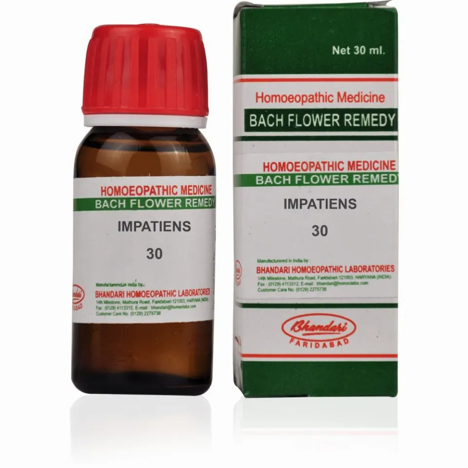 Bhandari Bach Flower Impatiens (30ml)