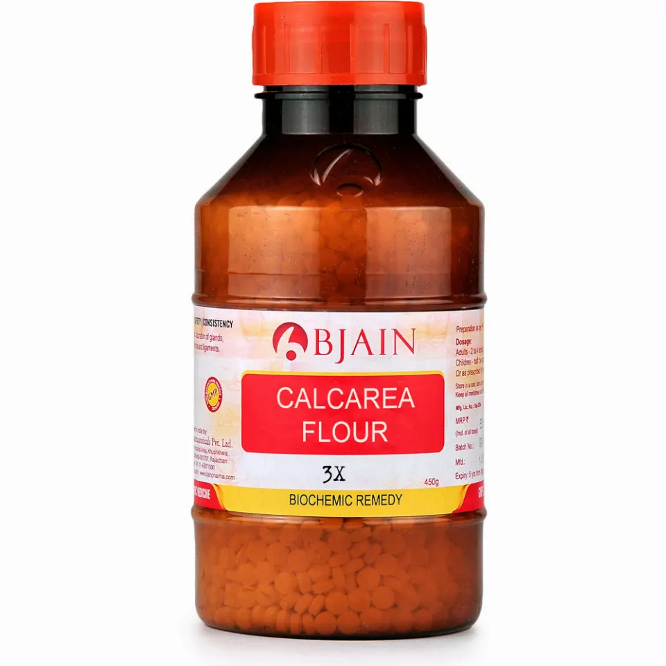 B Jain Calcarea Flour 3X (450g)
