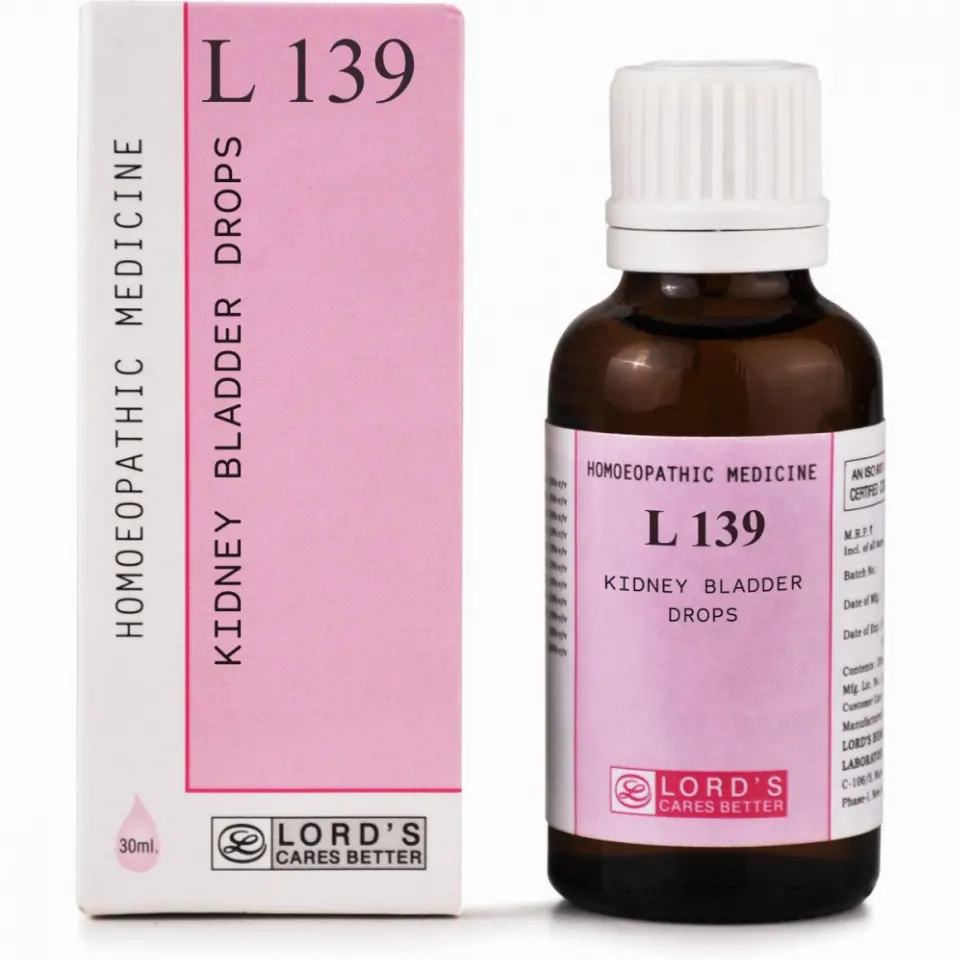 Lords L 139 Kidney Bladder Drops (30ml)