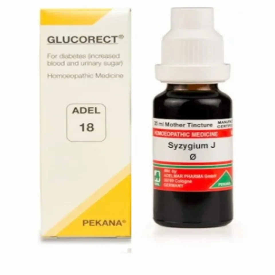 ADEL Diabetic Care Combo (ADEL 18 + Syzygium Jambolanum Mother Tincture)