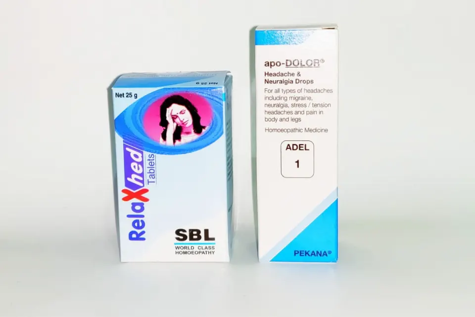 HB Migrane Care Combo ( SBL Relaxhed Tabs + Adel 1)