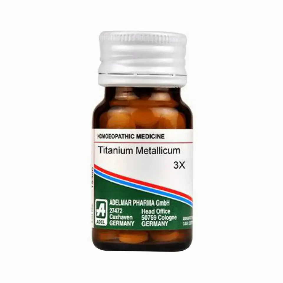 ADEL Titanium Metallicum Trituration Tablet 3X