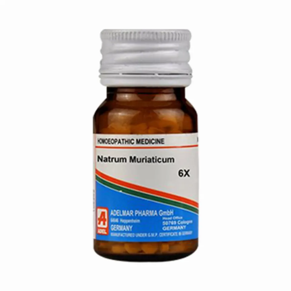 ADEL Natrum Muriaticum Biochemic Tablet 6X