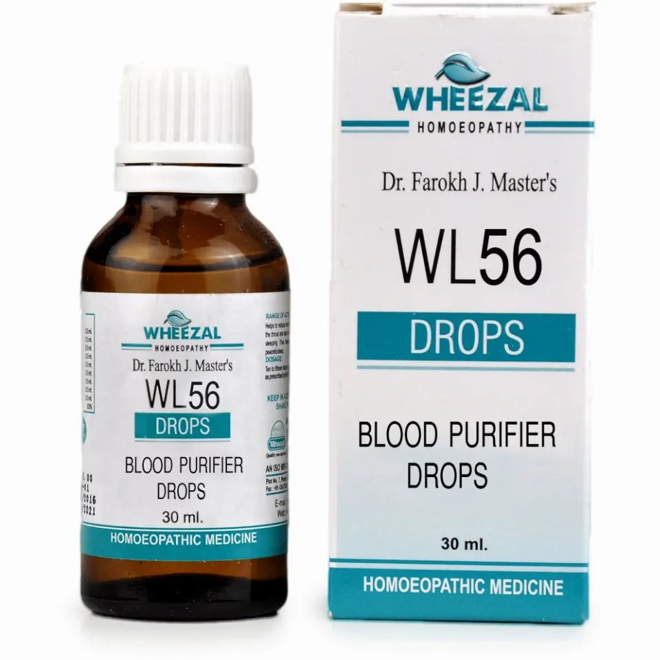 Wheezal WL-56 Blood Purifier Drops (30ml)