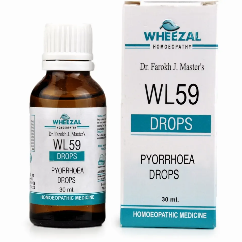 Wheezal WL-59 Pyorrhoea Drops (30ml)