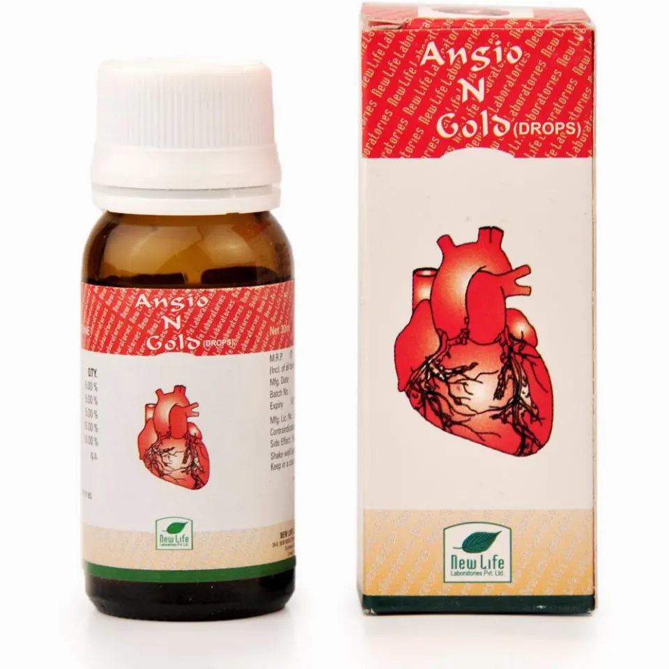 New Life Angio-N-Gold Drops (30ml)