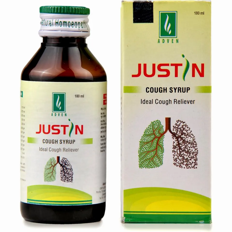 Adven Justin Cough Syrup (180ml)