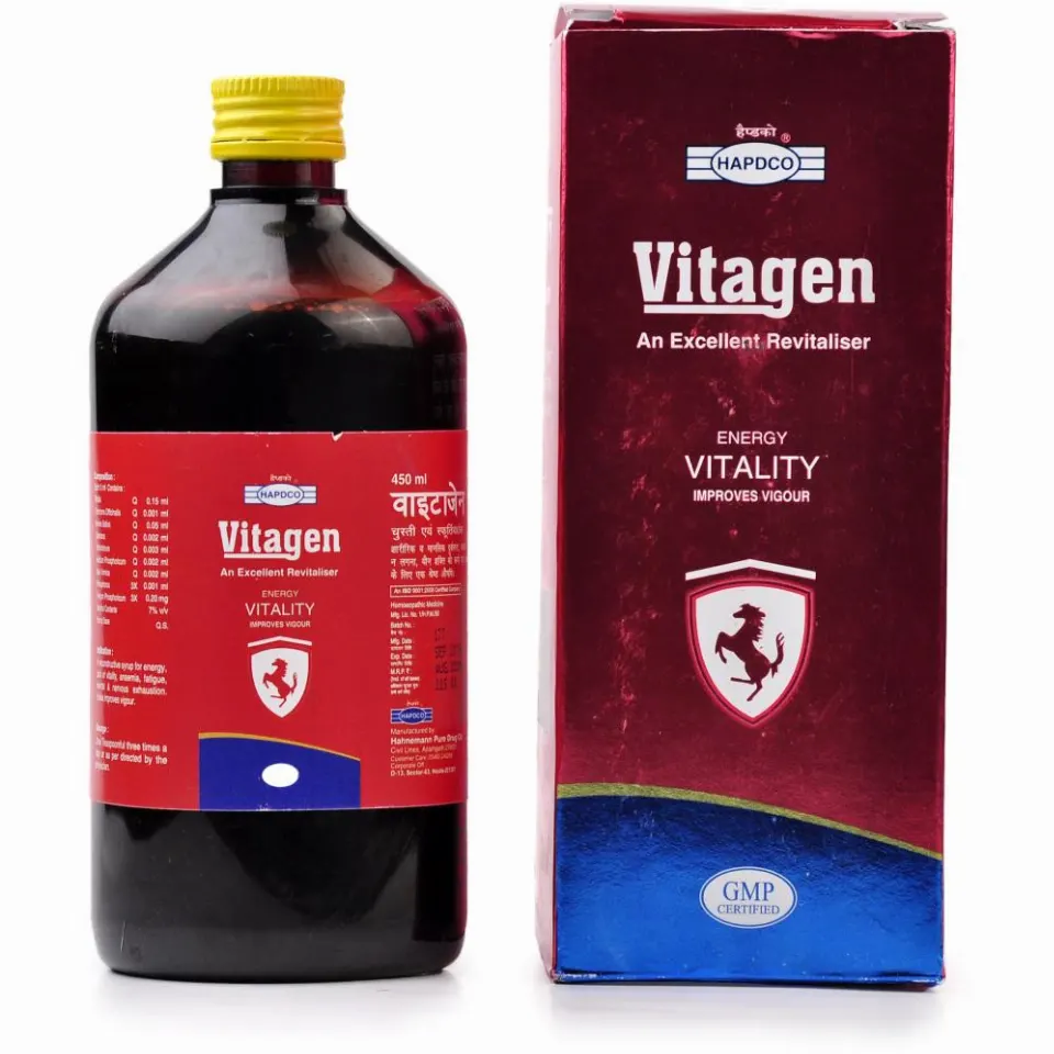 Hapdco Vitagen Syrup (450ml)