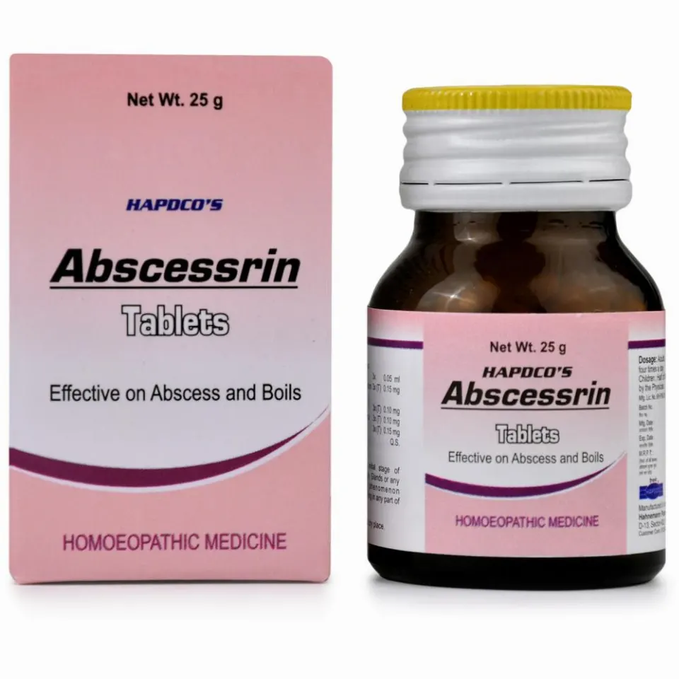 Hapdco Abscessrin Tablets (25g)