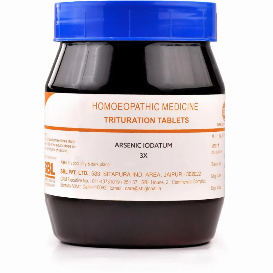 SBL Arsenic Iodatum 3X (450g)
