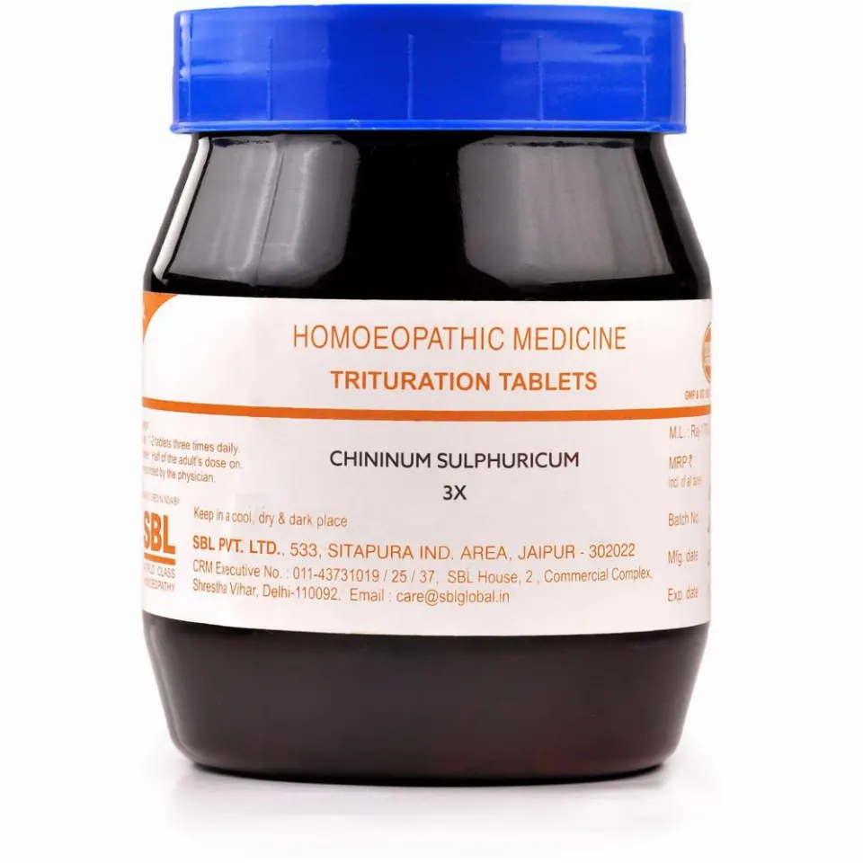 SBL Chininum Sulphuricum 3X (450g)