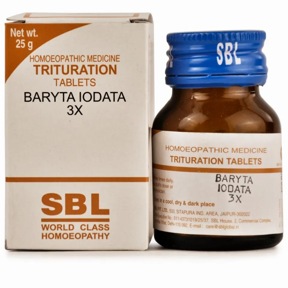SBL Baryta Iodatum 3X (25g)